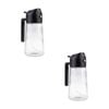 2pk Appetito Dual Function Oil Sprayer & Pourer Dispenser Kitchen Gadget Black
