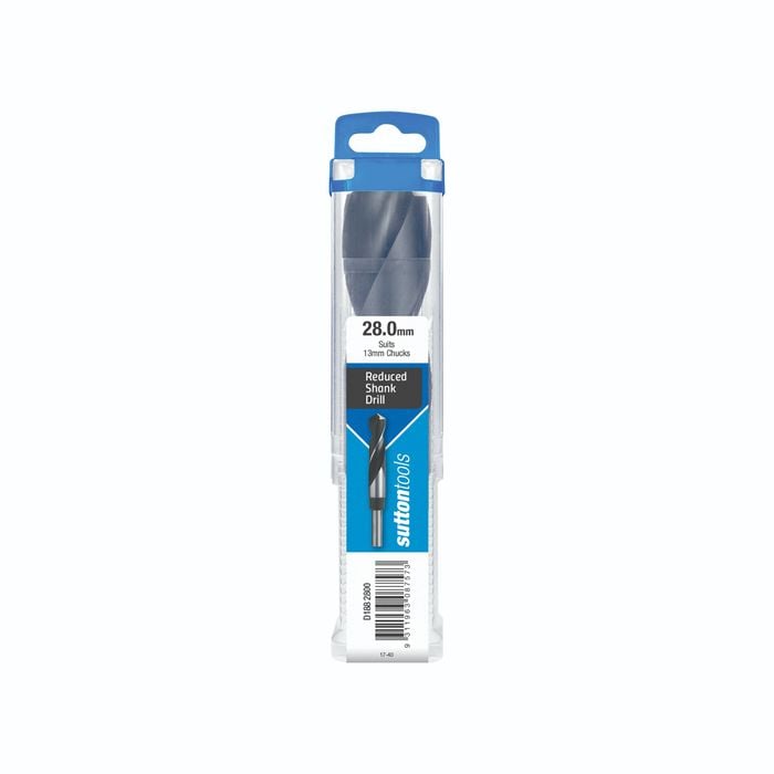 Sutton Tools 28 x 12.5mm Reduced Shank Jobber Drill Bit