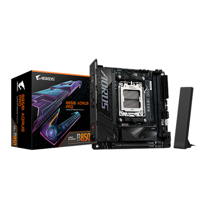 Gigabyte B850i Aorus Pro Am5 Mini-itx Motherboard