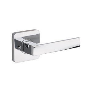 Lane 65mm Polished Chrome Oxford Square Privacy Leverset