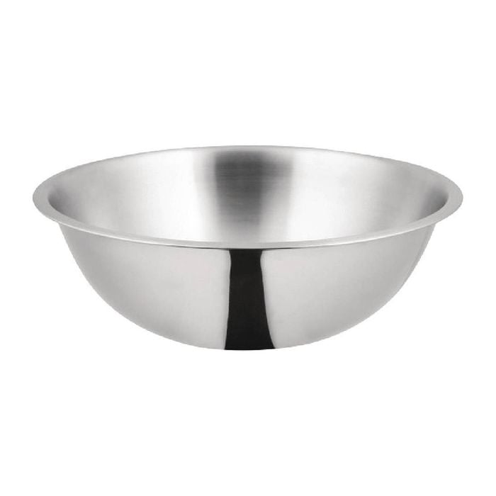 Trenton Mixing Bowl Stainless Steel Satin Finish 5.0l 320x100mm Kitchen Prep Food Storage