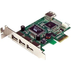 Startech.com Usb Adapter - Pci Express - Plug-in Card - 4 Total Usb Port(s) - 4 Usb 2.0 Port(s) - Pc, Mac