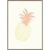 Rayell Framed Kids Artwork Pineapple Natural Cream 50x70cm