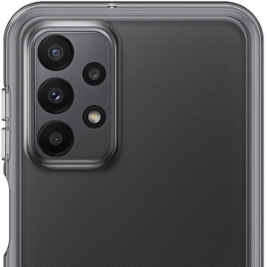 Samsung Soft Clear Cover For Samsung Galaxy A23 5G/ A23 4G - Black