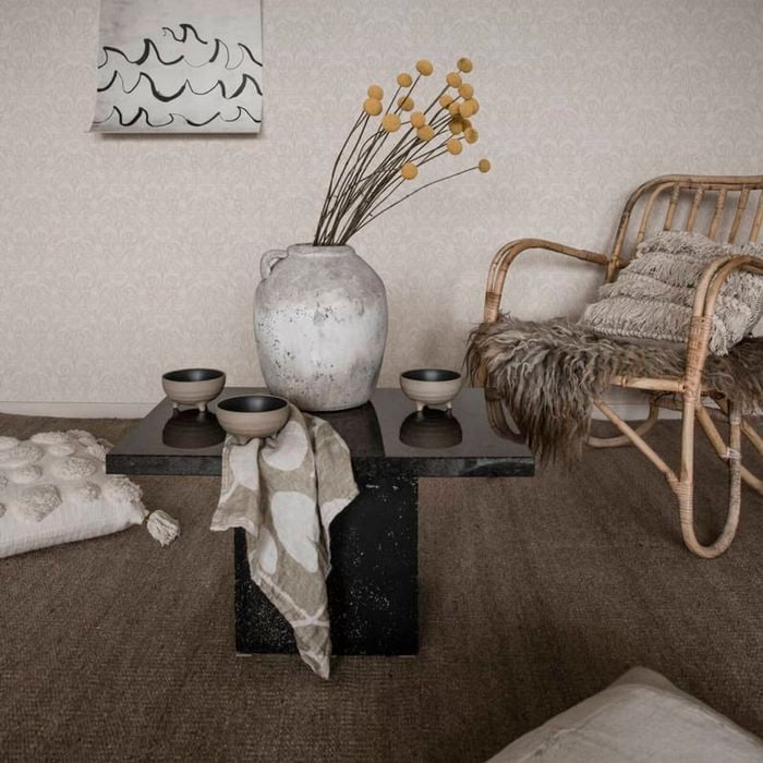 Wallpaper Trader Emil - Size Roll, Color Sandstone