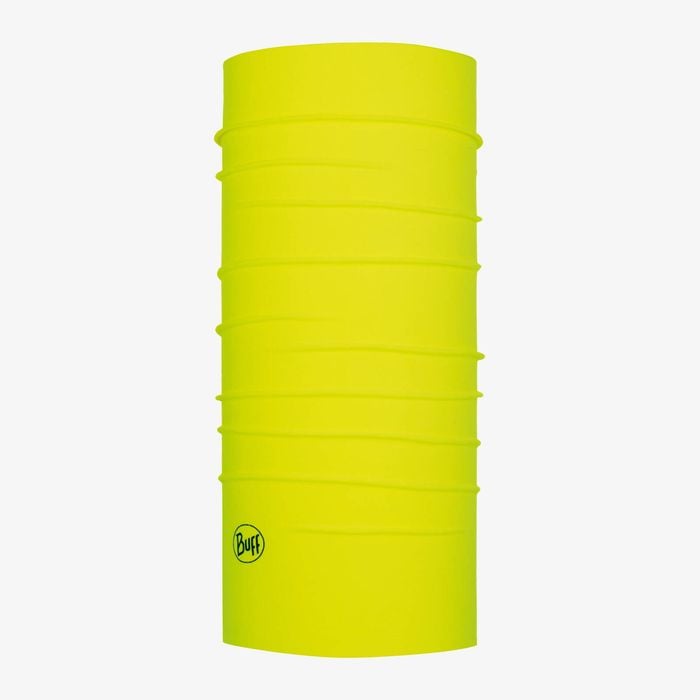 BUFF Safety Original Ecostretch Multifunctional Neckwear - Solid Yellow Fluor