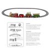 Lifebay Christmas Village Train Set