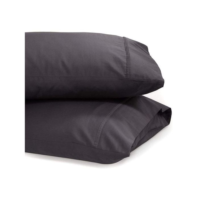 MyHouse Ashton Pillow Case Pack Standard 48X73cm - Graphite