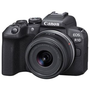 Canon Eos R10 With Rf-s 18-45mm Is Stm Lens