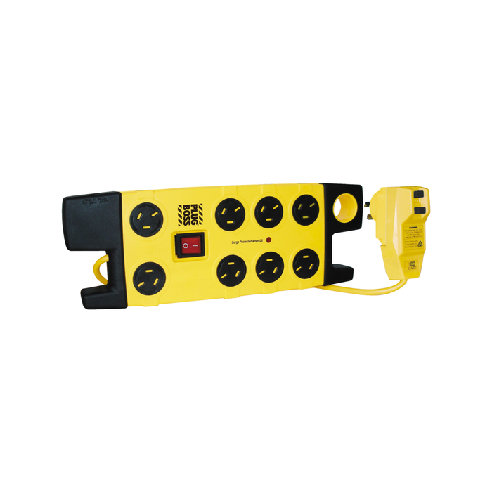 HPM 8 Outlet PlusBoss Surge Protected Powerboard