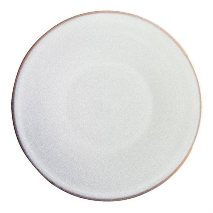 Olympia Coupe Plate Drift Grey Plain 4 Pack 280mm Dinnerware Tableware