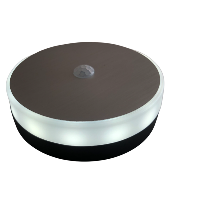Magic Living Sensor Aluminum Round Nightlight 