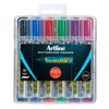 6pc Artline 579 Assorted Colour Writing Markers/pen For Electric Whiteboards