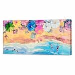 Perfect Beach Day | 100 x 50cm Stretched Canvas Print