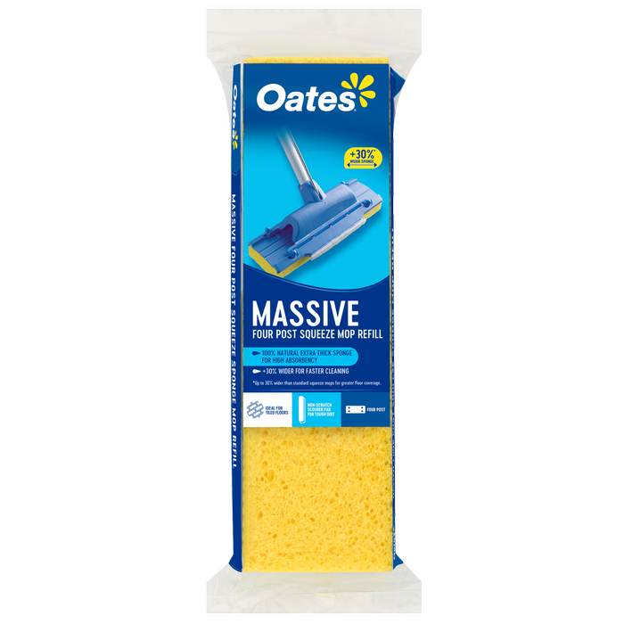 Oates Massive Four Post Squeeze Mop Refill