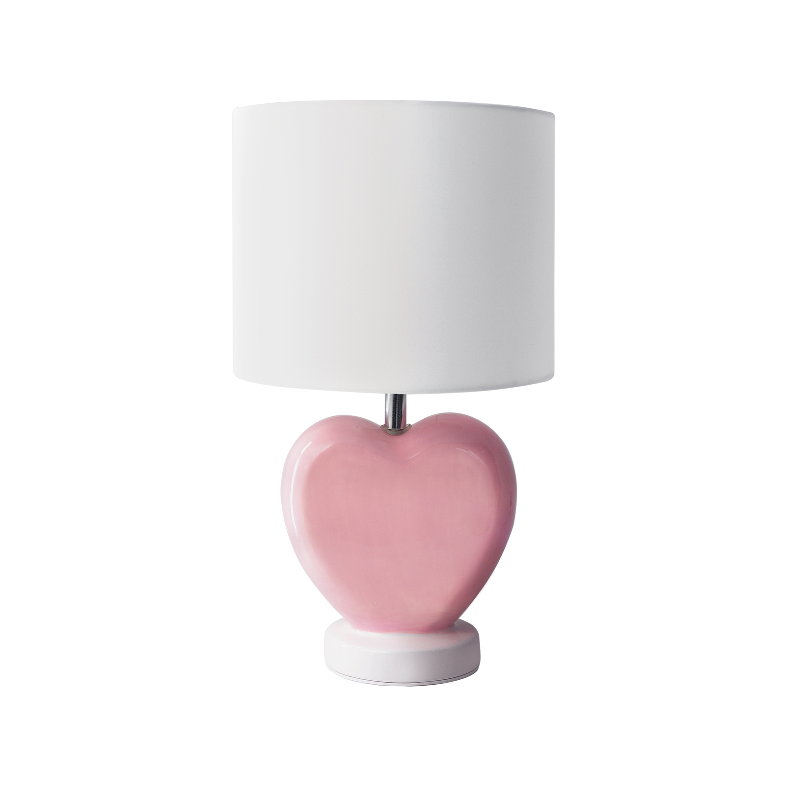 Mirabella Libi Ceramic Heart Table Lamp