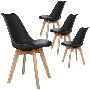 ALFORDSON Dining Chairs Retro PU x4