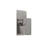 Aquatica Metalique Brushed Nickel Shower Mixer - All Pressure