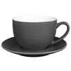 Olympia Cappuccino Cup Cafe Charcoal 340ml 12 Pack Coffee Cups Tableware