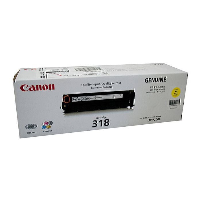 Canon Cart318 Yellow Toner