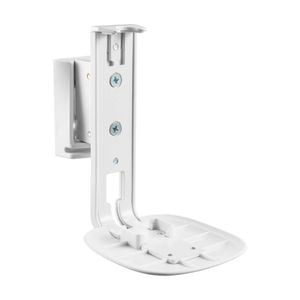 Speaker Wall Bracket Tilt Swivel Mount for Sonos One, One SL & Play:1 White