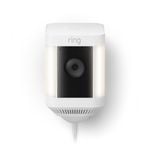 Ring White Plug In Spotlight Cam Plus