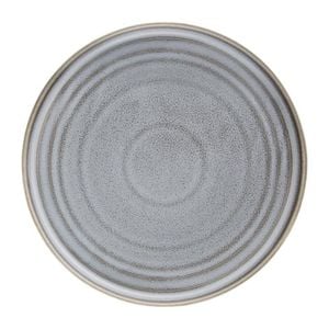 Olympia Cavolo Flat Round Plate Charcoal Dusk 270mm 4 Pack