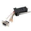 Startech.com Db9 To Rj45 Modular Serial Adapter - Black - 1 X 9-pin Db-9 Serial Female - 1 X Rj-45 Network Female