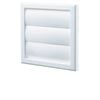 Blauberg 100mm White Square Gravity Grille - 100mm