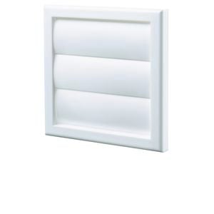 Blauberg 100mm White Square Gravity Grille - 100mm