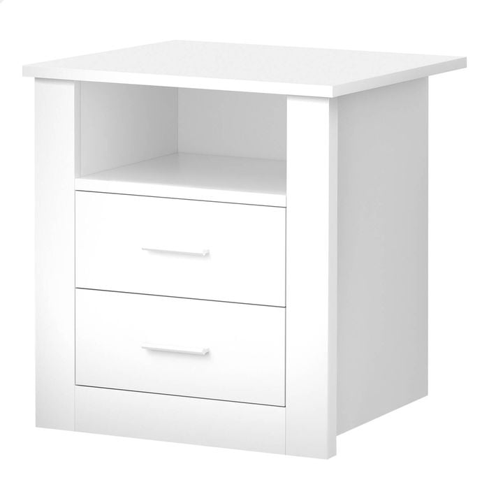 ALFORDSON Bedside Table White