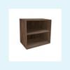 Kaboodle 900-1000mm Walnut Customisable Deep Open Med Wall Shelf