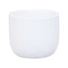 11 x 9cm White X Small Plain Ceramic Egg Pot - 110mm