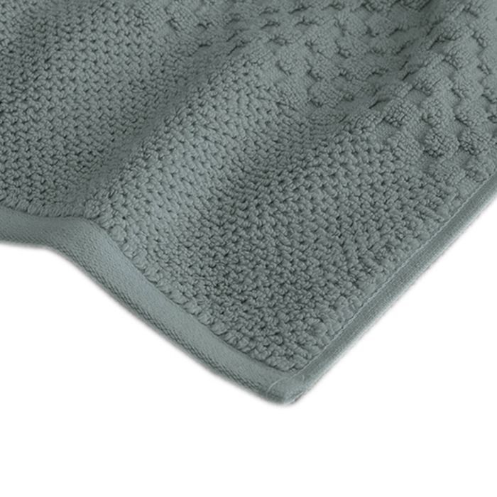 Algodon Portland 100% Cotton Bathroom Absorbent Hand Towel Green 40x70cm