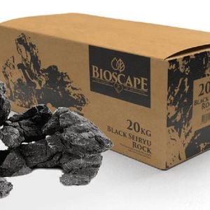 Bioscape Aquarium Black Seiryu Rock 20kg