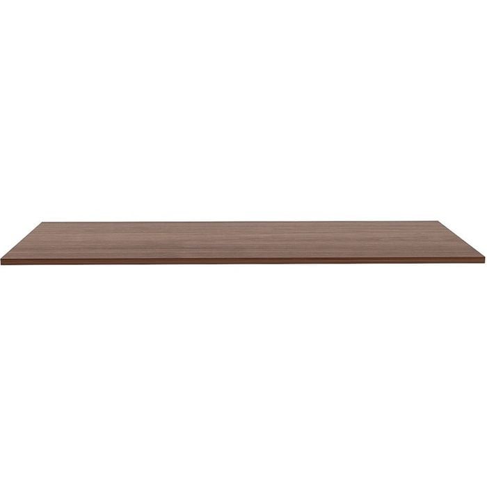 Lorell Desktop Large Laminate For Sitting Standing Desk 183x76x3cm Walnut