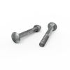 ZENITH M12 x 100mm Hot Dip Galvanised Cup Head Bolts & Nuts - Each