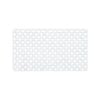 Axton 75 x 43cm White Suction Bathmat - White
