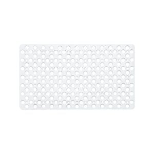Axton 75 x 43cm White Suction Bathmat - White