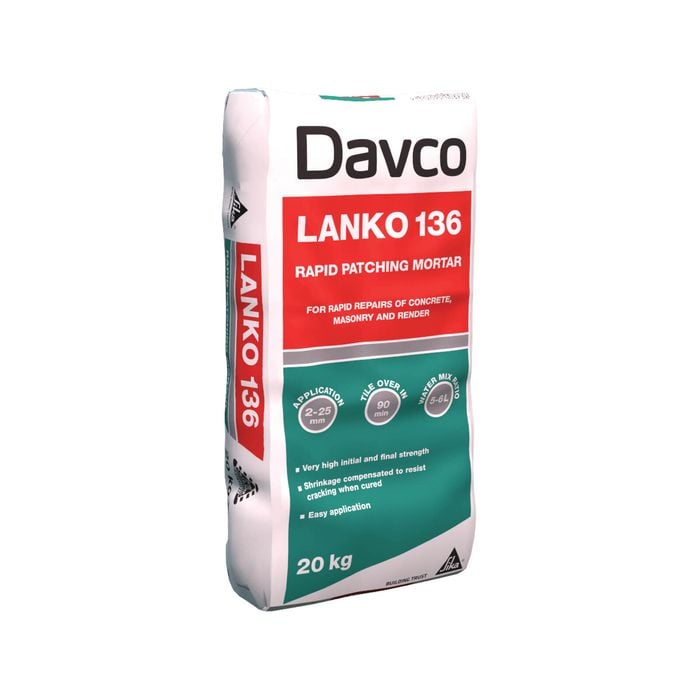 Lanko 20kg 136 Rapid Patching Mortar