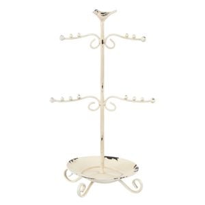 Society Home Ellis Jewellery Stand Cream 20x20x40cm