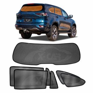 Window Sun Shades for Isuzu MU-X MUX 2022-Onwards Rear Windscreen Shade Sun Blind Mesh