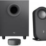 Logitech Z407 Bluetooth PC Speakers with Wireless Control - Black