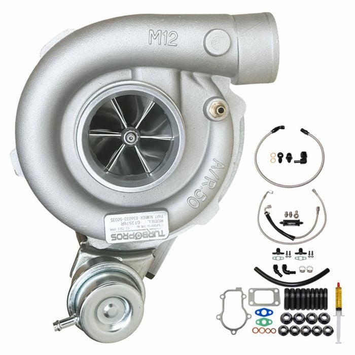 Upgrade Billet Gt3576r Turbo Charger With Oil Feed, Return & Water Line For Ford Falcon Fg X Xr6/g6e Barra 4.0l 2014-2016