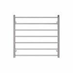 Forme Dakota 7 Bar Round Heated Towel Rail
