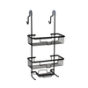 Barelli Black Over Screen Aluminium Rust Free Shower Caddy