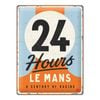 Nostalgic Art 30x40cm Large Sign 24h Le Mans Century of Racing