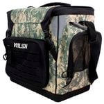 Wilson Platinum Tournament Digi Camo Fishing Tackle Bag with 8 Tackle Trays