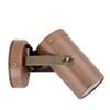 CLA Lighting Exterior Adjustable Head Aged Copper Pillar Spot light IP54