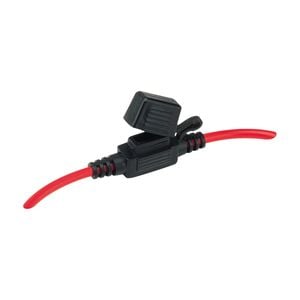 Narva 30A Mini Blade In-Line Fuse Holder With Weatherproof Cap
